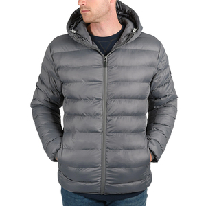 Chaqueta de invierno para hombre a la moda 2020, chaqueta acolchada para hombre, abrigo con logotipo personalizado - Product Image 1