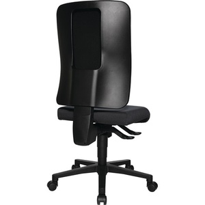 Chaise de bureau pivotante TOPSTAR Anthracite avec mécanisme synchrone, accoudoirs 450-550 mm, capacité de charge 110 kg - Product Image 3
