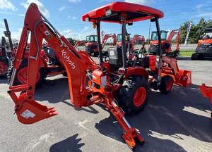 Chargeur de tracteur Kubota B26, pelle rétro, capacité de charge nominale de 200 tonnes, pompe hydraulique Denison, roulement, modèle 2015, 37 kW - Product Image 2