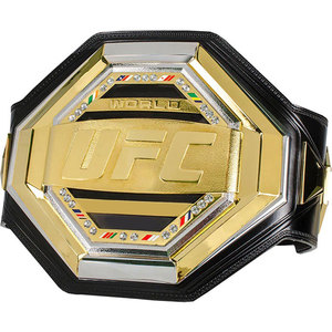 Ceinture de championnat légère en cuir, disponible en stock, pour la lutte, couleurs et tailles personnalisables, OEM, livraison rapide, approvisionnement en gros - Product Image 1