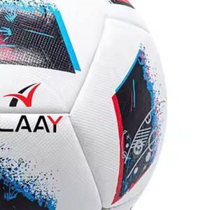 Alaay Ballon de football personnalisé de haute qualité Taille 4 Prix d'usine direct Tailles 5 4 3 2 1 Ballons de football disponibles - Product Image 3