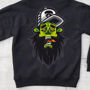 Best Quality Custom Men <b>Zip</b> <b>up</b> <b>Hoodie</b> Heavyweight 500 Gsm Fabric Designer Fleece With Embroidery <b>Full</b> <b>Zip</b> <b>up</b> Hoodies for Boys - Product Image 4