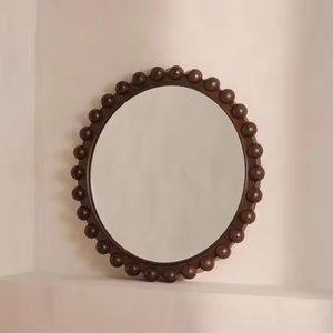 Meilleures ventes Azora Industries Miroir mural suspendu de haute qualité Design moderne Matériau en bois pour décoration d'hôtel Meilleures ventes - Product Image 4