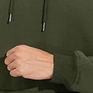 Sudadera de algodón unisex con capucha de Terry francés de gran tamaño para hombre - Product Image 5