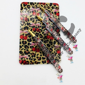 New Lash Tile With Tweezers Charms Tweezer mink new Design With <b>Magnetic</b> Sustainable Logo flat Martini Charm Tiles Design Offer - Product Image 6