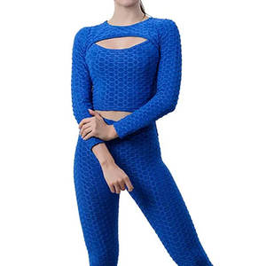 Nuevo estilo Oem Mujeres Conjunto de yoga sin costuras Superventas Venta caliente Mujeres Gimnasio/CONJUNTO DE YOGA Ropa de gimnasio de alta calidad Transpirable Personalizar - Product Image 5