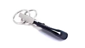 Porte-clés en alliage de zinc de bonne qualité, gravure personnalisable, design léger pour cadeaux personnalisés, promotions d'entreprise - Product Image 2