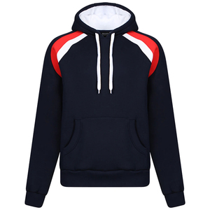 Sweat à capuche en polaire pour homme OEM, 50% coton, 50% polyester, impression numérique, broderie, manches longues, coupe classique - Product Image 2