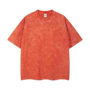 T-shirt pour homme en jersey 100% coton de haute qualité, impression personnalisée avec votre logo de marque, t-shirts graphiques de haute qualité, t-shirts vierges, effet délavé - Product Image 1