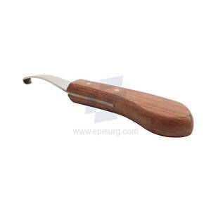 Couteau à sabots de cheval réutilisable de haute qualité, en acier inoxydable, outils de maréchal forestier portatifs pour la chirurgie vétérinaire - Product Image 5