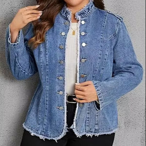 Tela de algodón vaquero personalizada con tarifa de fábrica, estilo Vintage de invierno para hombre, transpirable, de secado rápido, servicio OEM de alta calidad, Color personalizado - Product Image 1