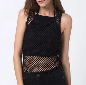 Colorblock Sleeveless Fashion Mesh Tank Top Gym <b>Bodybuilding</b> Exercise Mesh Nylon <b>Vest</b> Stylish Singlets Boys Outdoor Wears - Product Image 3