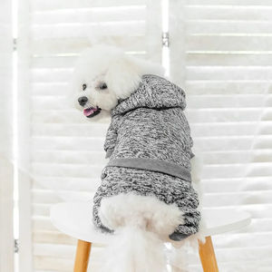 Sweatshirts à capuche pour chien avec doublure en polaire, vêtements pour chiot, sweat-shirt à capuche chaud pour chien, sweat-shirts basiques pour animaux de compagnie pour petits, moyens et grands chiens - Product Image 4