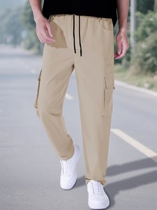 กางเกงออกกำลังกายแบบลำลองสำหรับผู้ชายกางเกงคาร์โก้พิมพ์ลาย3D กางเกงออกกำลังกายผ้าฝ้าย100% - Product Image 2