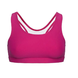 Venta al por mayor de sujetadores de gimnasio de alto entrenamiento de LICRA desnuda con logotipo personalizado puertos para mujeres 2024 totalmente personalizado mejor precio Sujetador deportivo de las mujeres - Product Image 6