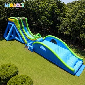 <span class=keywords><strong>Toboggan</strong></span> aquatique gonflable géant de qualité commerciale <span class=keywords><strong>avec</strong></span> plateforme d'atterrissage gonflable, <span class=keywords><strong>toboggan</strong></span> extérieur pour la location en parc aquatique - Product Image 6