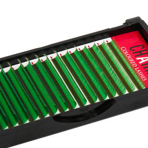 Extensión de pestañas colores únicos llamativos mega volumen extensiones de pestañas ligeras pestañas de visón individuales vendedor al por mayor - Product Image 2