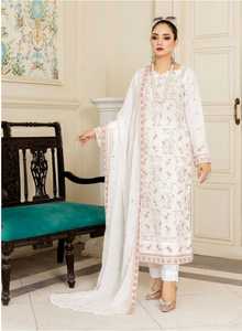 ชุดเดรสปากีสถานชุดเดรสสำหรับสนามหญ้าปักลายเสื้อยืดและ3D คอลเลกชั่นล่าสุดจาก qjimpex - Product Image 3