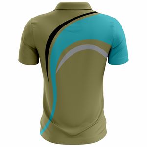 Camiseta de algodón personalizada para hombre Polo de golf con logotipo bordado Camisas asequibles para hombre Ajuste Atlético - Product Image 2