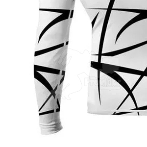 Protège-éruption à manches longues personnalisé en gros fabriqué en usine avec impression de logo meilleur design pour hommes - Product Image 5