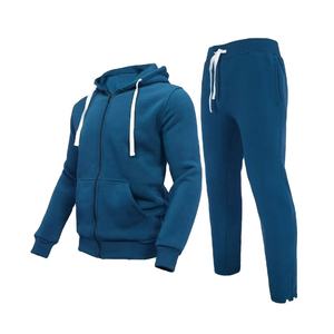 Proveedor de Ropa Deportiva de Marca Privada, Conjunto Deportivo de Dos Piezas Personalizado OEM/ODM, Sudadera con Capucha y Pantalones Jogger para Hombre - Product Image 1