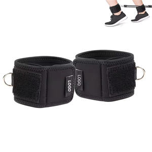 Professional High Quality Neoprene Ankle Straps Custom Logo Supported Working Knee <b>Massage</b> for Gym Cable <b>Machines</b> - Product Image 2