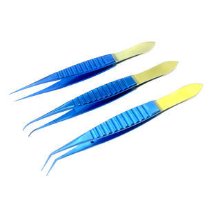 Pinces à cheveux pour greffe de cheveux FUE pointues, pinces de haute qualité en acier, instrument manuel de classe I, ensemble certifié CE - Product Image 4