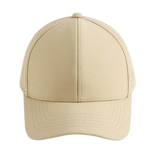 Wholesale Polyester/cotton Unisex Baseball Cap Customized Logo Quick Dry 7-Panel <b>Hat</b> Best Quality New Style - Product Image 1