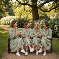 Robe courte en coton imprimé à la main en Inde, pour mariage, festival, designer, kimono long, cadeau d'anniversaire, de Noël, d'anniversaire de mariage pour elle