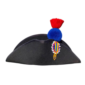 Bicorne Británico de la Época de los 70s del Siglo XVIII, Bicorne Napoleónico Francés, Bicorne de Grenadier, Diseño Personalizado, Precio al por Mayor, Bicorne Histórico - Product Image 4