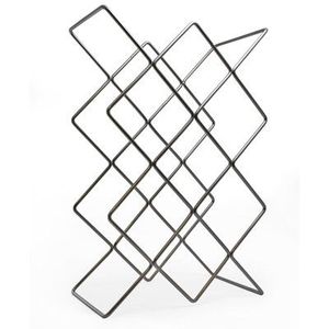 Best Offer <b>Tabletop</b> Wine Bottle Rack Metal Wine <b>Storage</b> Holder for Bar Restaurant Decoration - Product Image 1