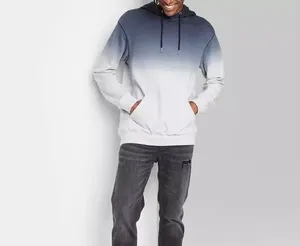 เสื้อฮู้ดแขนยาวสำหรับผู้ชาย ฤดูหนาว ผ้าฝ้ายฟลีซ 100% อุ่นสบาย ทันสมัย สวมใส่สบายๆ แฟชั่นอินเทรนด์ - Product Image 3