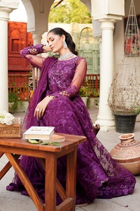 ชุดสูทปาร์ตี้สำเร็จรูปปักแบรนด์ยอดนิยมสำหรับผู้หญิงเสื้อผ้าอินเดีย & ปากีสถาน - Product Image 4