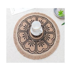 Manufacturer 100% Cotton Placemats Modern Custom Washable Dining Table <b>Mat</b> Reusable Sustainable Kitchen Decoration Accessories - Product Image 1