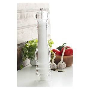 Moulin à sel Bisetti MILANO Transparent 8440S 32cm avec fiche technique - Product Image 1