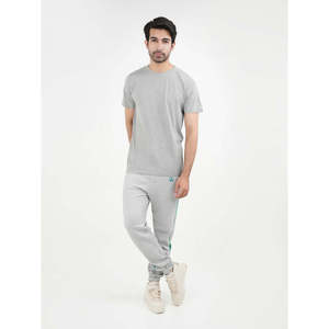 Pantalon de jogging taille haute décontracté et élégant AURTORO, taille XL, léger, ample, vêtements de sport, logo personnalisable, bande latérale - Product Image 1
