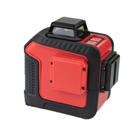 Niveau laser industriel HIKARI HK-1360N rouge 360° + 1 vertical, précision 1 mm/5 m, protection IP54