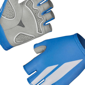 Conception personnalisable Gants de course à demi-doigts Gants de sport en cuir respirants pour le cyclisme sur route en plein air Prix bon marché - Product Image 3