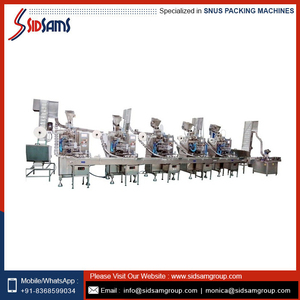 Machine à emballer de ligne de machine à emballer Snus entièrement automatique de haute qualité au fabricant indien - Product Image 4