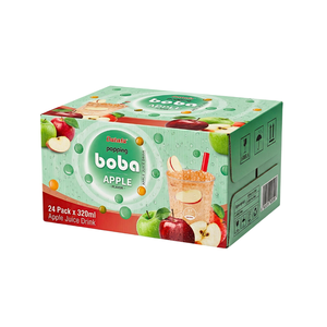 Bebida de Boba con Sabor a Manzana en Lata de 320 ml, con Agua de Manzana y Puré de Pulpa de Manzana en Botella, al Mejor Precio - Product Image 4