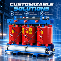 Transformateur sec en résine coulée série SCB, triphasé, non inflammable, 10KV à 400V, unité d'alimentation pour la distribution électrique