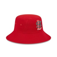 Sombrero de pescador St. Louis Cardinals-Rojo