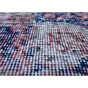 Vintage 9x12 <b>Wool</b> Rugs in <b>Red</b> & Orange Hand Knotted Medallion Pattern for Home Use for Living Room or Hallway Model Pae-2392 - Product Image 3