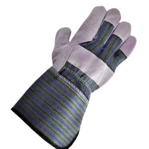 Gants de travail de sécurité anti-vibration en cuir de vachette canadien de haute qualité, confortables, ignifuges et réfléchissants - Product Image 4