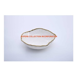 ชามฐานสแตนเลสและทองเหลืองสำหรับตกแต่งโรงแรมสำหรับงานแต่งงาน - Product Image 2