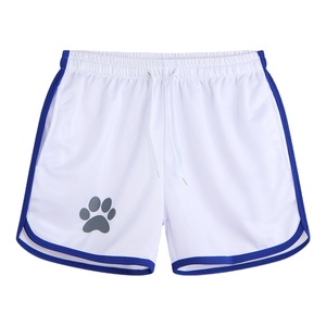 กางเกงขาสั้นผู้ชายผ้าตาข่ายรัดเชือกสำหรับออกกำลังกายกลางแจ้งลำลอง แห้งเร็ว ระบายอากาศได้ดี ผลิตจากโพลีเอสเตอร์ 100% สีสันหลากหลาย รับผลิตตามสั่งสำหรับฤดูร้อน ขายส่ง - Product Image 4