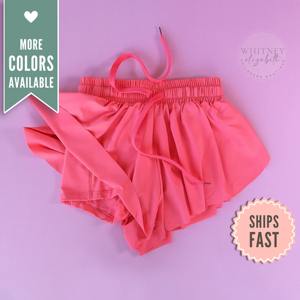 Stylish Summer Kids Girls Shorts Comfortable Lightweight Casual Play Daily Wear Sports <b>Outfit</b> - Product Image 2