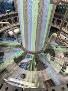 Rollo de tela de polipropileno impermeable ligero de alta calidad, patrón teñido de tela tejida PP para uso Industrial, bolsas tejidas - Product Image 2