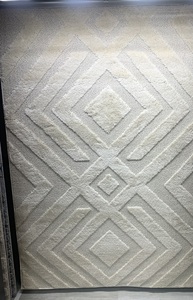 2025 qualité supérieure coton bambou lavable extérieur salons enfant espace abstrait ovales motifs tapis de sol décor à la maison tapis - Product Image 6