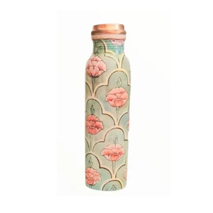 Metal Copper <b>Water</b> <b>Bottle</b> Wholesale Exporter New Design Printed <b>Gym</b> <b>Bottle</b> Unique Design For Camping Leak-Proof <b>Water</b> <b>Bottle</b> - Product Image 4